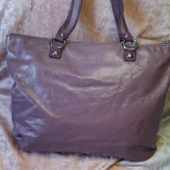 EUC COACH POPPY LAVENDER X LARGE Bag - Picture 6 of 9